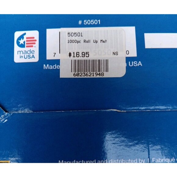 MasterPieces Puzzle Roll-Up Storage Mat β Up to 1500 Pieces β Large 24" x 42" - Picture 4 of 5